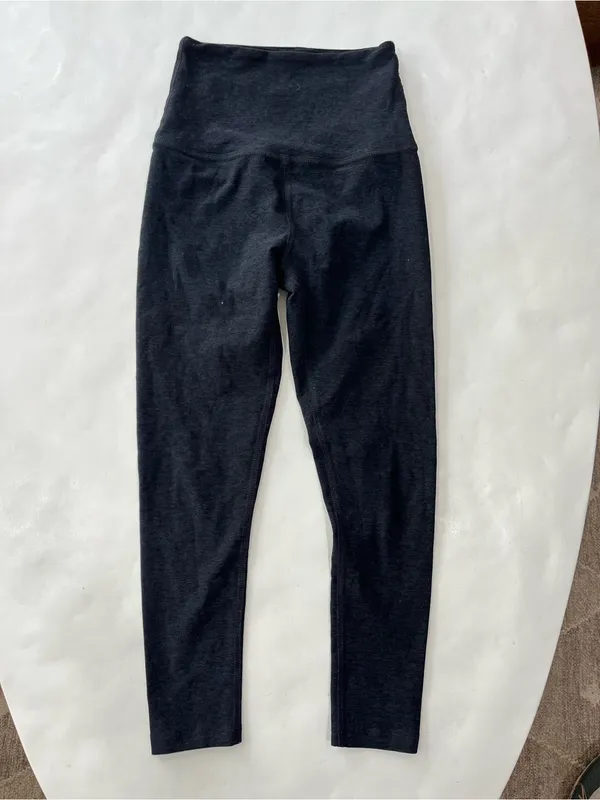 Beyond Yoga Spacedye High Rise Midi Leggings in Darkest Night XXS - Image 2