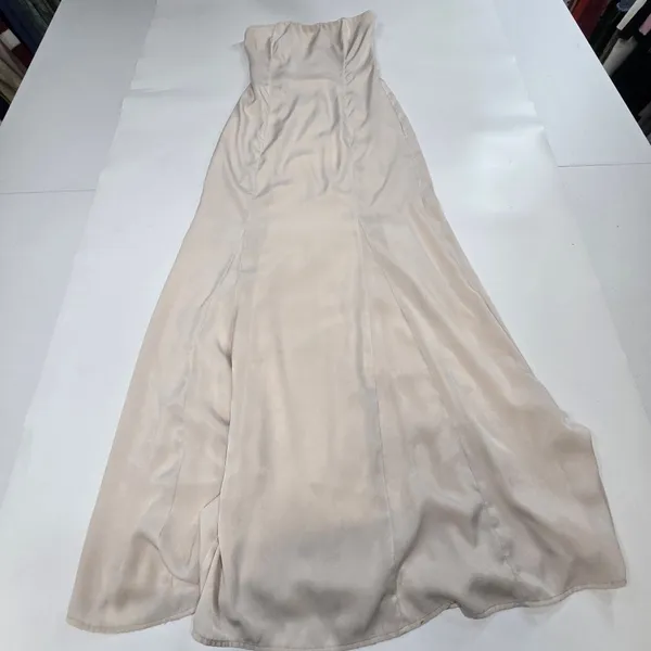 Lovers and Friends Micah Gown in Champagne Beige - Image 3