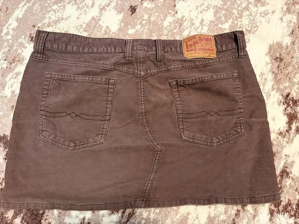 Lucky brand brown corduroy skirt - Image 2