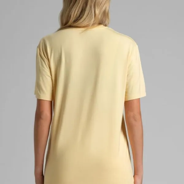 NWT COMFRT CLOUD lounge tee Canary yellow Size XS - Image 4