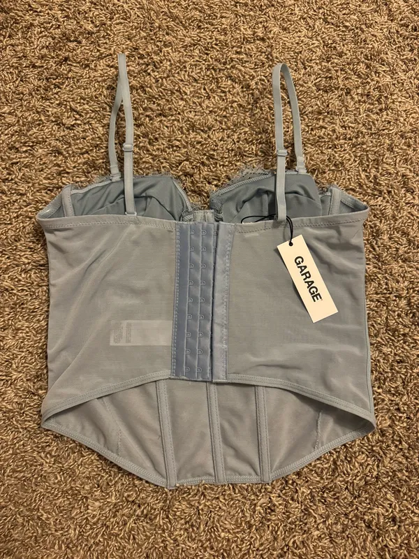 Garage Blue Corset Top - Image 2