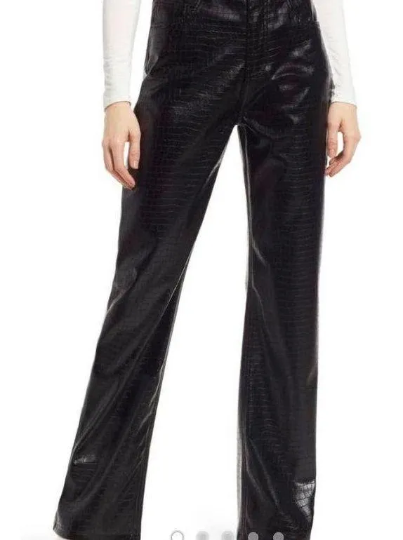 VERO MODA Leather Straight leg Pants - Image 5