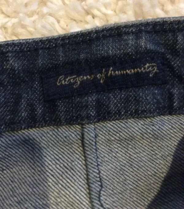 Jeans Low Waist Full Leg Size 27 - Image 7