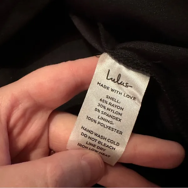 Lulus About A Twirl Black Strapless Fit‎ & Flare Skater Mini Dress Sz M NEW - Image 8