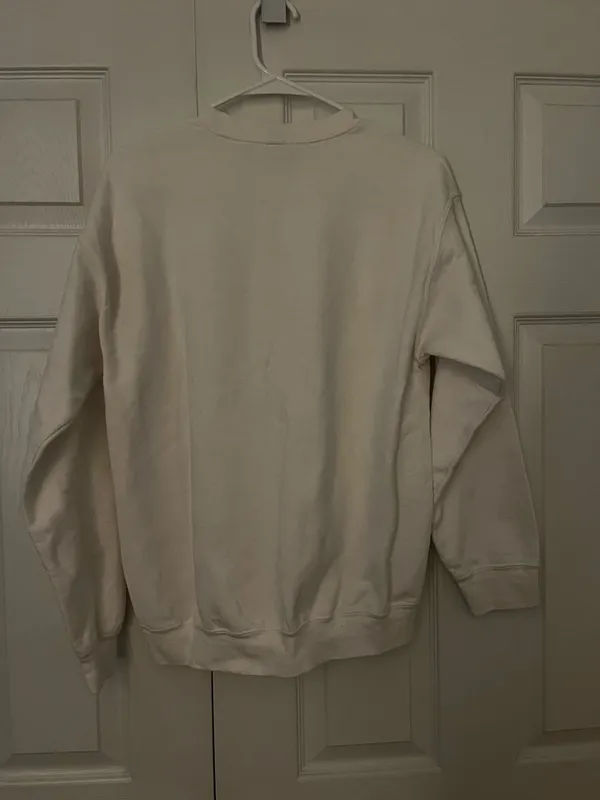 Gildan White Crewneck EKU - Image 2