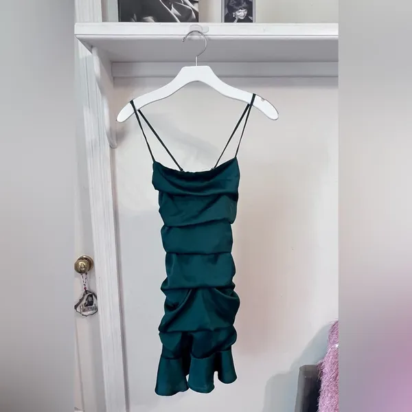 Final Price Nwt Hello Molly Mission Accomplished Dress Emerald - Image 2