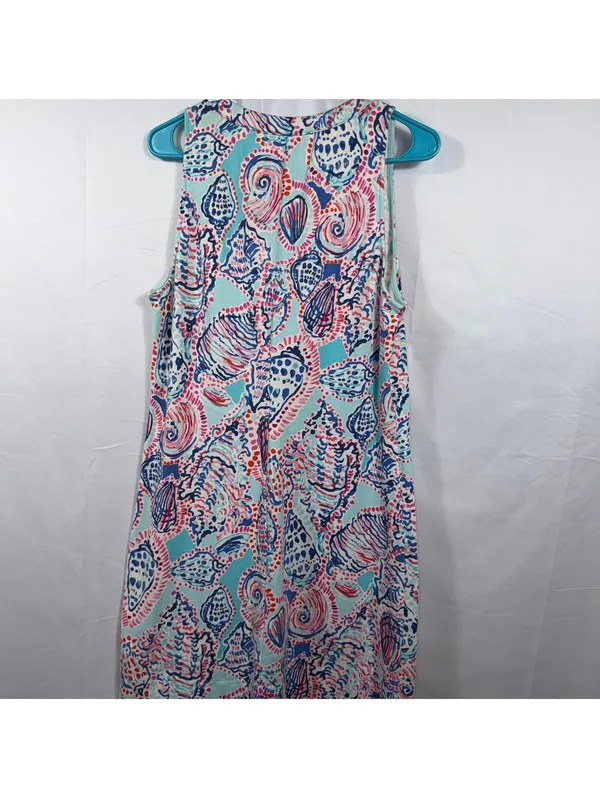 Lilly Pulitzer Seashell Print Sleeveless Shift Dress Women’s Large Coastal - Image 7
