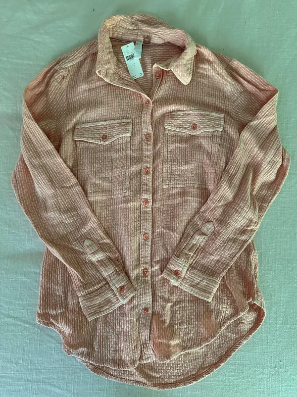 Free People Button Down Shirt - Image 4