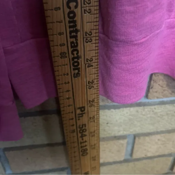NWT Monrow Supersoft Zip Up Hoody Full Zip Sweater Pink Size XL - Image 7