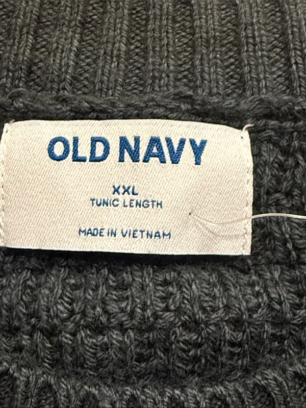 NWT Old Navy dark green tunic length sweater size xxl. - Image 4