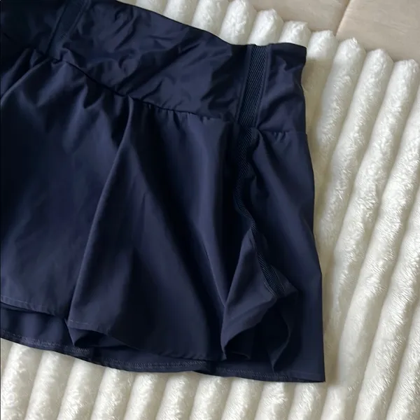CRZ Yoga Navy Blue Athletic Skirt - Image 3