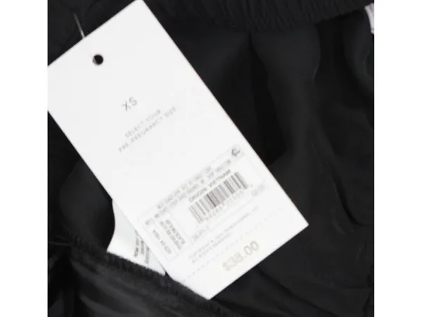 Isabel Maternity By Ingrid & Isabel High-Rise Wide Leg Maternity Pants Black XS - Image 5