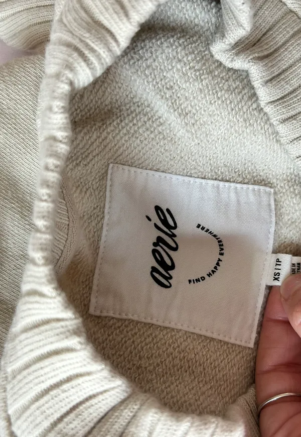 Aerie Down-To-Earth Crew Sweatshirt - Image 3