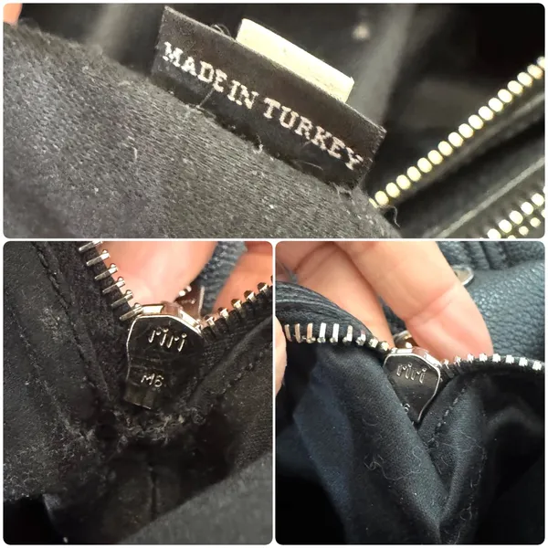 MIU MIU black textured leather satchel - Image 15