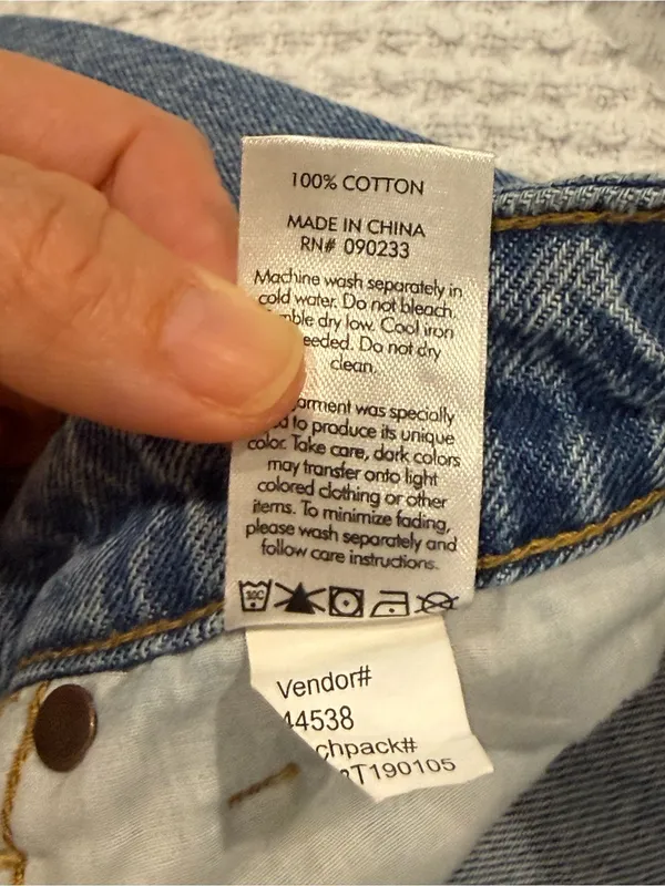 PacSun High Rise Straight Leg Mom Jeans Medium Wash Size 25 - Image 9