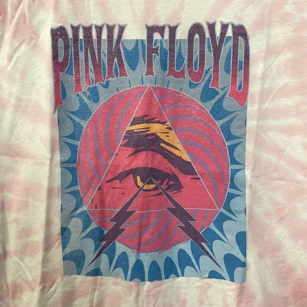 Pink Floyd All Seeing Eye Rock tie dye Tshirt size Extra Large - Image 2
