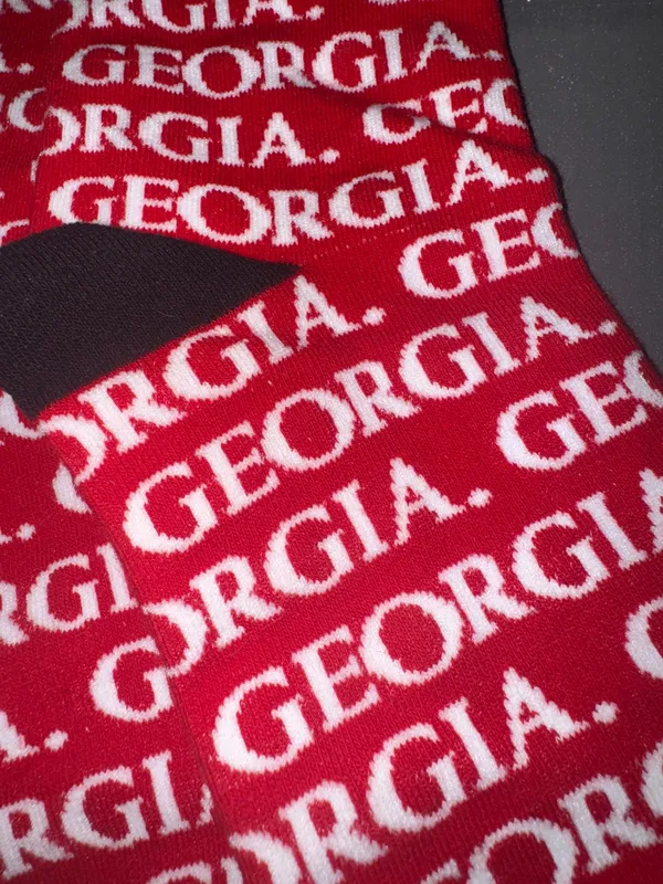 UGA socks Red - Image 2