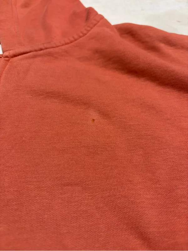 Pact Rust Zip-Up Hooded Sweatshirt medium - Image 4