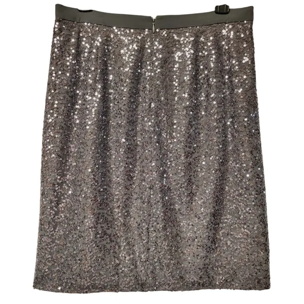 J.Crew Sequin Mini Skirt Showgirl Party Club Going Out‎ Glam Cocktail Size 4 - Image 2