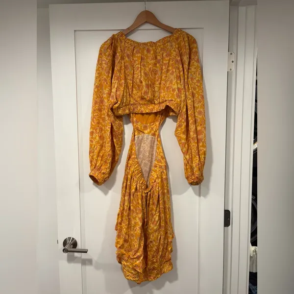 Free People Jael Printed Mini Dress - Image 7