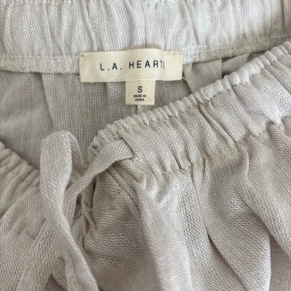 Pacsun Beige Linen Pants - Image 6