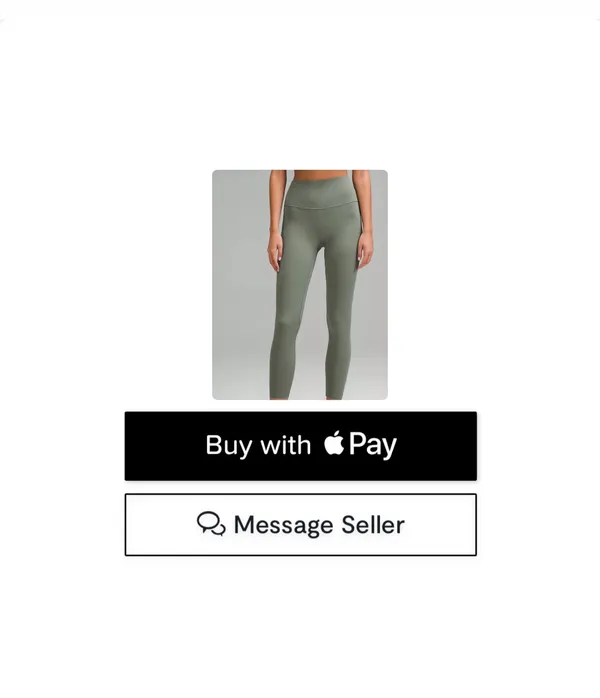 Align High-Rise Pant 28” - Sage green - Image 9