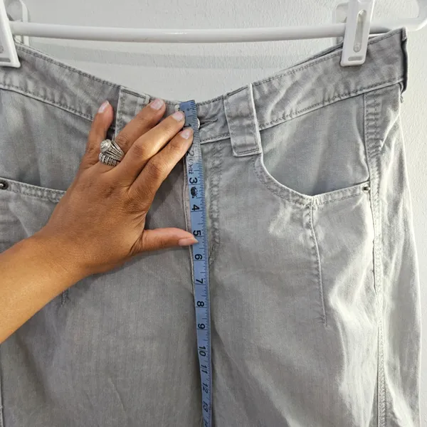 BDG Urban Outfitters Grey Baggy Denim Pants Size 4 - Image 10