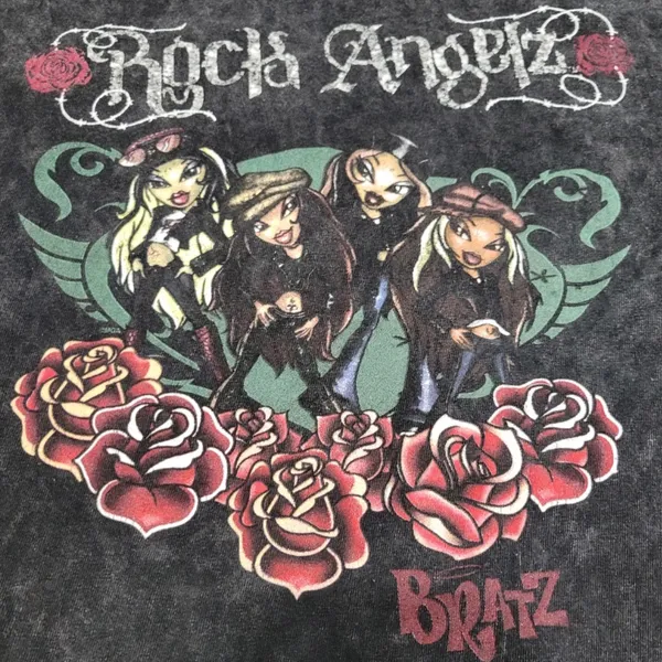 Bratz T-Shirt Size XL Mad Engine Bratz Graphic Tee Graphic Print T-Shirt Unisex - Image 3