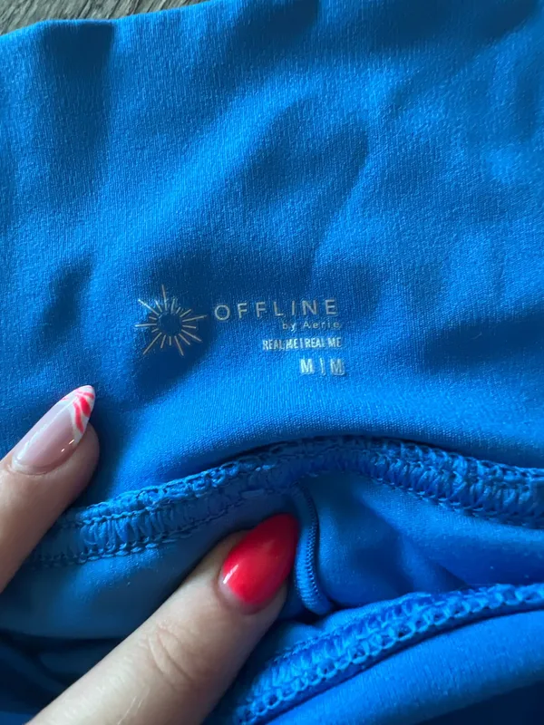 Aerie Blue Pleated Skirt - Image 9