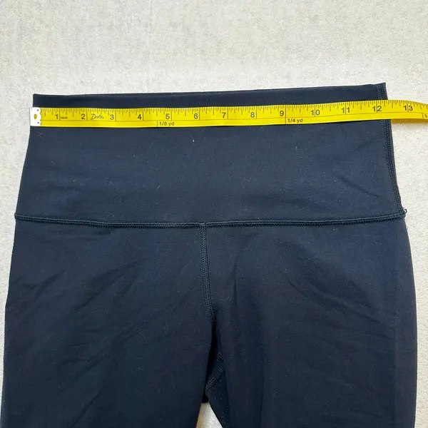 Lululemon Wunder Under Crop (Hi-Rise) Size 6 Midnight Navy - Image 6