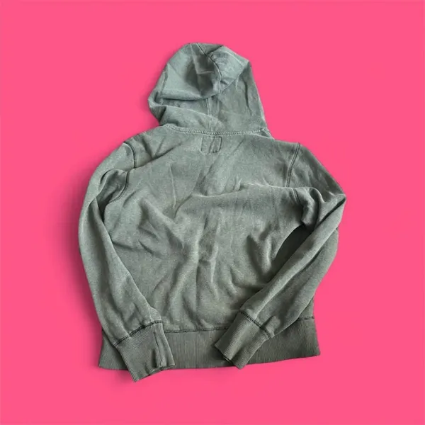 Large Green Aeropostale hoodie with white lettering, Used, Offers Welcome #74 - Image 2