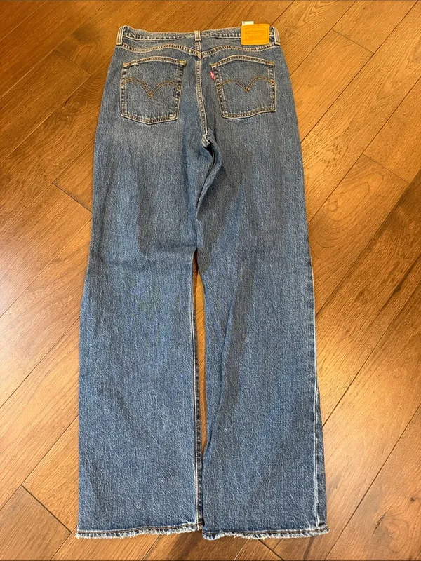 Levi’s Premium Ribcage Straight Ankle Jeans | Size 31 - C73-020 - Image 7