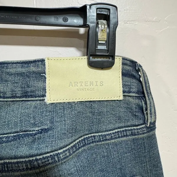 HIGH RISE CUFFED A WIDE LEG JEANS Artemis Vintage 7/27 - Image 8