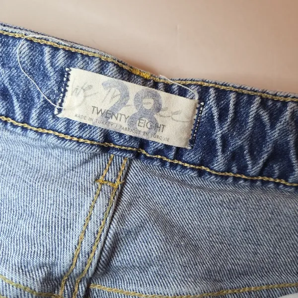 We The Free Stella Kick Flare Button Fly High Rise Jeans Size 28 OB1153168 - Image 4