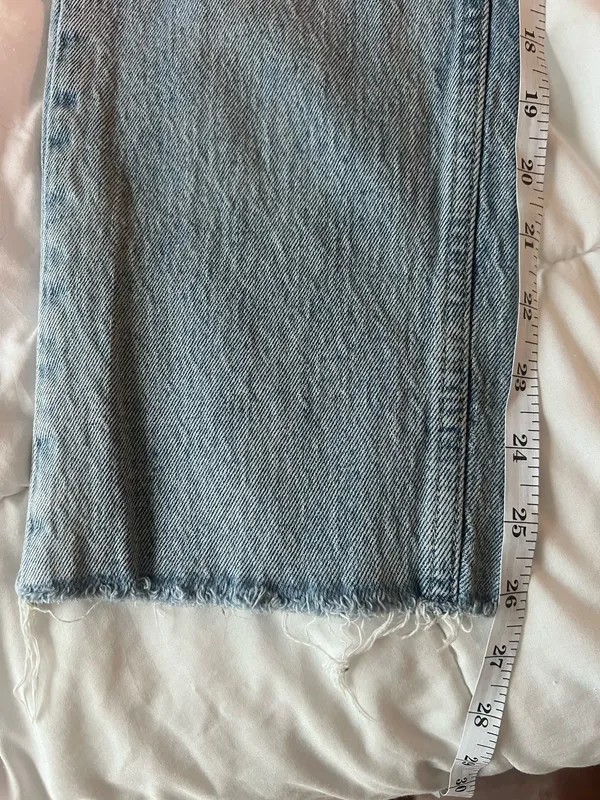 Free Assembly Ripped Straight Leg Jeans - Image 7