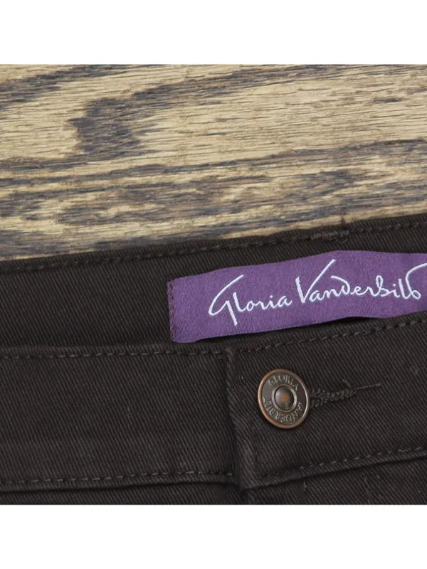 NWT Gloria Vanderbilt Amanda Classic Straight Leg Jeans Coffee Roast Brown 20W - Image 5