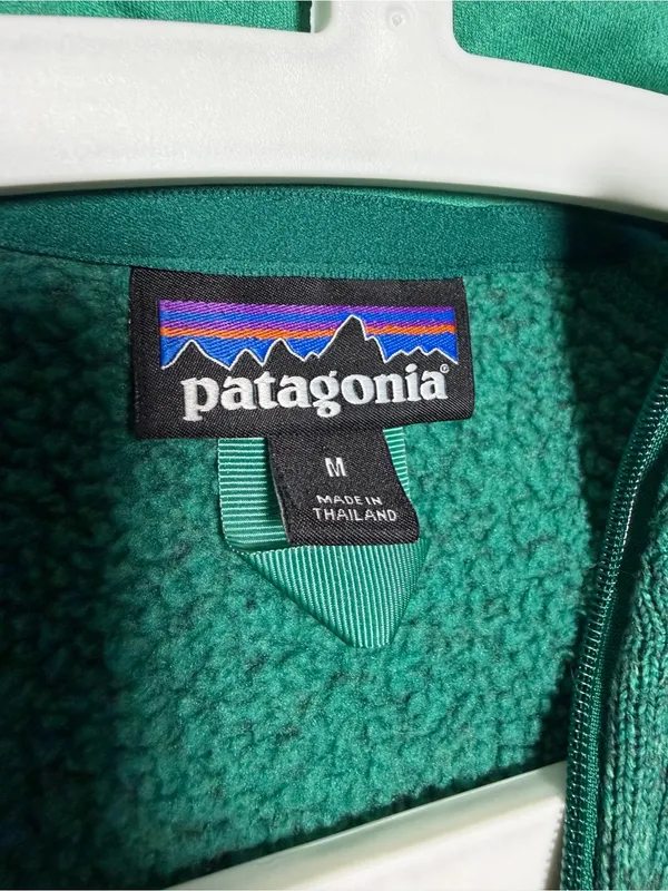 Patagonia Better Sweater Pullover Fleece 1/4 Zip Green - Image 7