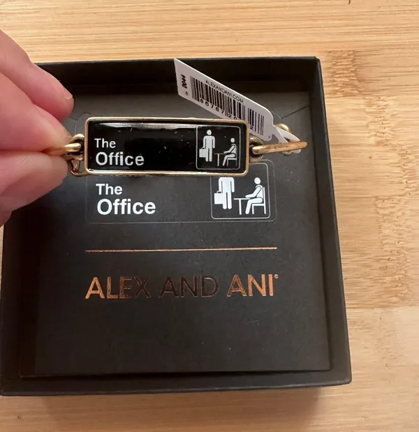 The Office Logo Charm Bangle New With Box NWT Gift - Image 7
