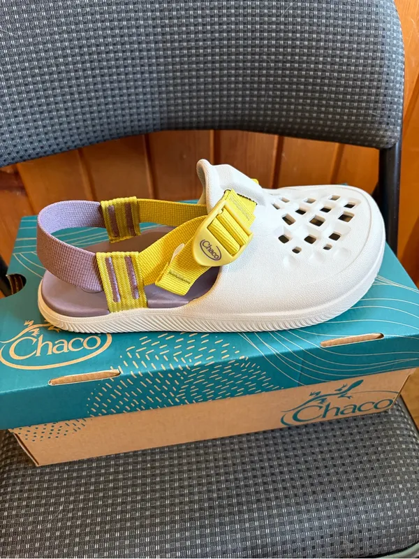 Chacos Chillos Women Clog Shoe Size 7 MoonBeam JCH109164 New Water Casual Garden - Image 2