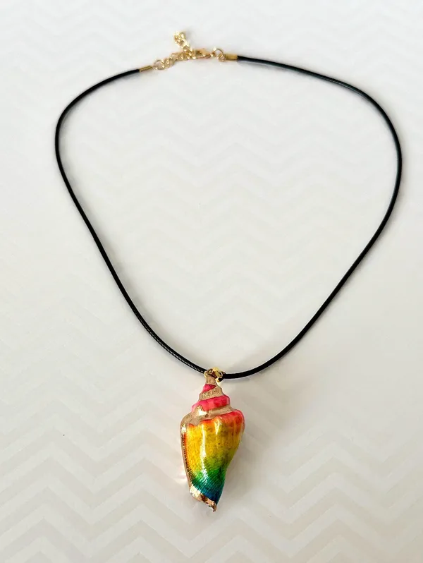 🐚 Seashell Pendant Necklace Multiple - Image 2