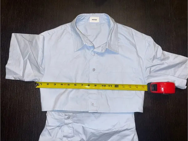 Aureum The Label White Cut Out Dress Shirt Mini Dress Size XS - Image 4
