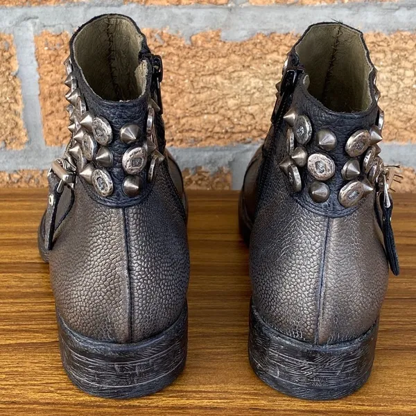 MERY made in italy booties size 6 Black - Image 4