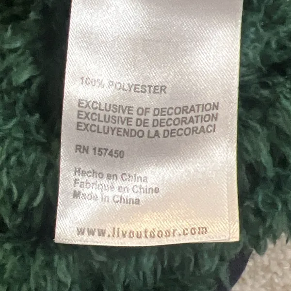 Liv Outdoor Cozy Green Fleece Pullover women’s size medium - Image 9