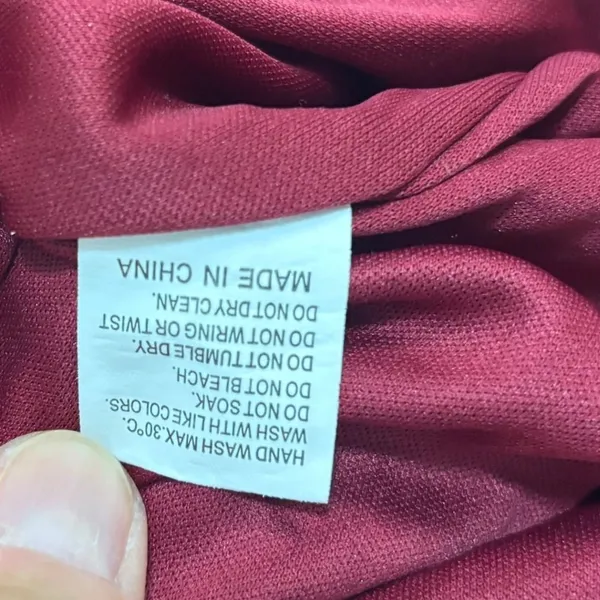 Sequin Velvet Mini Dress Burgundy Bodycon Strappy Party Hoco Glam Formal NYE XL - Image 10