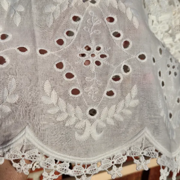 Zara Eyelet White Top X Snall - Image 6