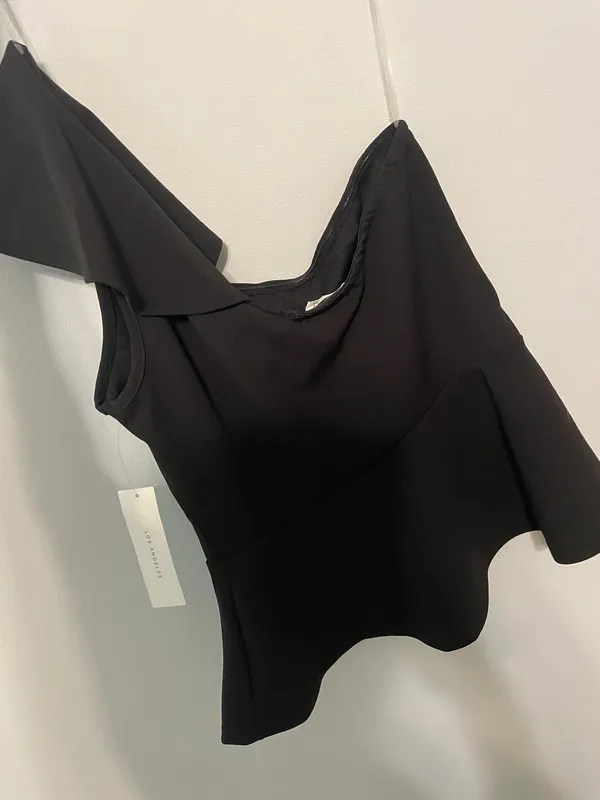 Timing one shoulder ruffle top - Image 3