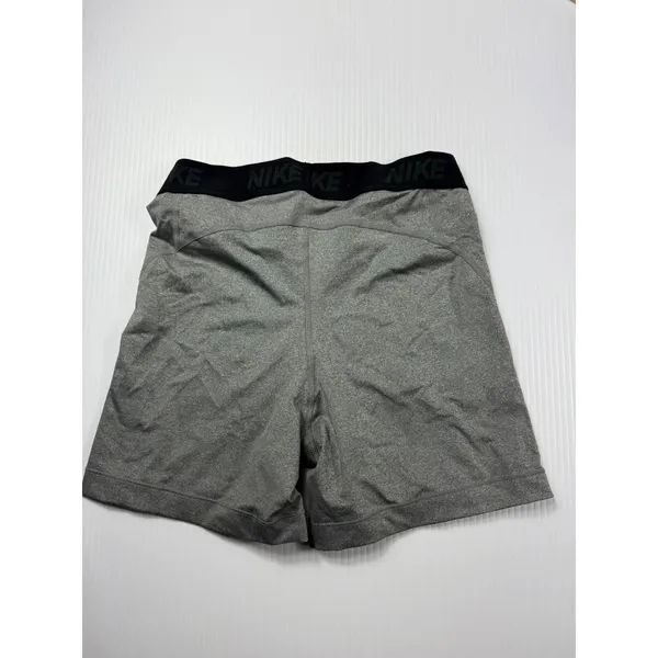 Nike Pro Compression Shorts‎ Spandex Athletic Training Gym Black Logo Medium - Image 4