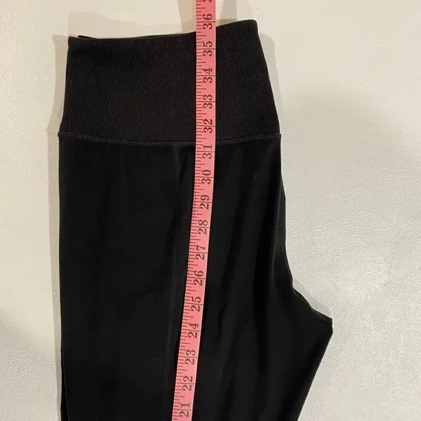 Athleta Black Ruched Ankle Jogger Pants Women’s Size Small - Image 8