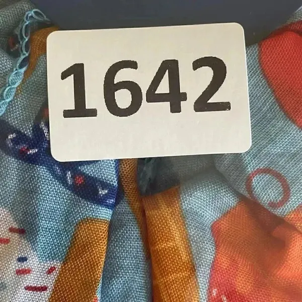 Red White Blue Scarf Patriotic, Freedom, 4th of July, Ice Cream One Size #1641 - Image 5