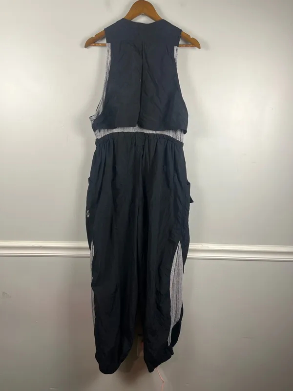 Free People Inhale Jumpsuit Womens Cargo Utility One Piece FP Movement large - Image 7